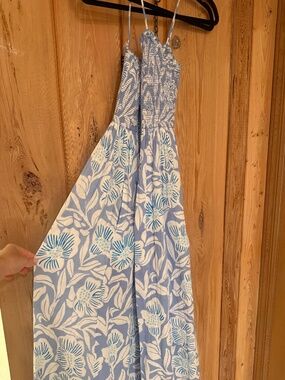 Free people floral maxi dress
